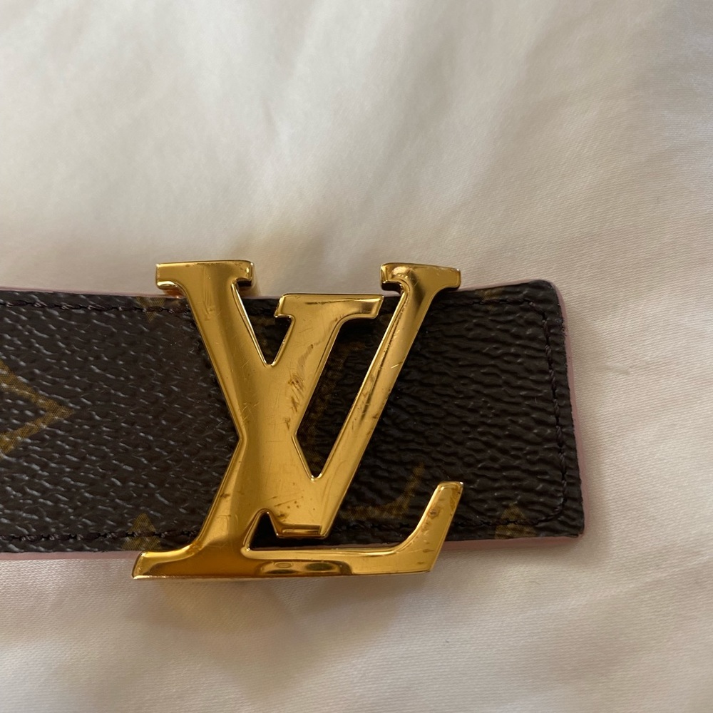 Authentic Lv Initiales 30mm Reversible - image 2